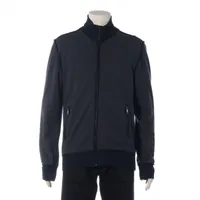 ドルチェ&ガッバーナ コットン×シルク ジャケット 48 メンズ ブラック