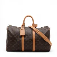 ヴィトン モノグラム キーポルバンドリエール45 M41418 ブラウン