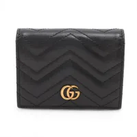 グッチ GGデニム フローラル エンブロイダリー 523155 デニム×レザー