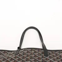 Goyard Saint Louis PM PVCx leather Tote bag Black | eBay