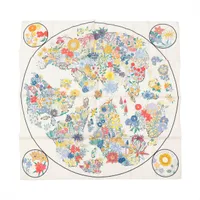 エルメス カレ45 FAUBOURG PARTY フォーブルパーティ スカーフ シルク