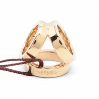 エルメス（HERMES） トリオ（Trio） スカーフリング ゴールド（GP） エルメス トリオ スカーフリング GP ゴールド A4110533｜中古ブランド