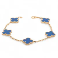 ヴァンクリーフ&アーペル ヴィンテージアルハンブラ 5P オニキス