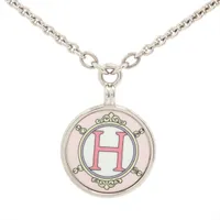 【超美品】エルメス カルーゼル メタル バッファローホーン シルバー ネックレス エルメス HERMES カルーゼル H077325 ネックレス メタル バッファロー