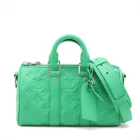 ヴィトン トリヨンモノグラム キーポル バンドリエール25 M26055