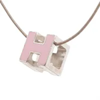 希少！！　エルメス　イザティス　ペンダントネックレス　バッファローホーン エルメス HERMES イザティス ネックレス ブルー バッファローホーン