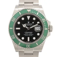 ロレックス サブマリーナーデイト 126610LV SS SS AT 黒文字盤
