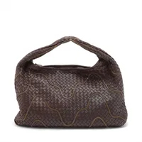 ボッテガヴェネタ イントレチャート ホーボー レザーxチェーン