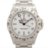 ロレックス エクスプローラーⅡ 16570T SS SS AT 白文字盤