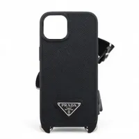 プラダ サフィアーノ レザー iPhoneケース ピンク iPhone15ProMAX