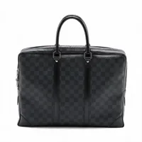 ヴィトン ダミエグラフィット ポルトドキュマンヴォワヤージュ N41125 ブラック
