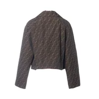 フェンディ ズッカ 23年 コットン×ポリエステル ジャケット 36