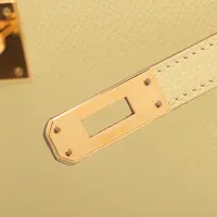 エルメス ケリー25 セリエ ヴォーエプソン ジョーヌプッサン ゴールド