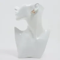 シャネル ココマーク A23B イヤリング(両耳用) GP×ラインストーン