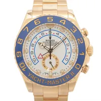 ロレックス ヨットマスターⅡ 116688 オイスターブレスレット 白 バー