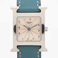 ティファニー アトラス 2-ハンド 24mm ウォッチ 62867507 SS×革 QZ