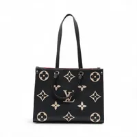 ヴィトン モノグラムアンプラント オンザゴーMM M45495 ブラック RFID反応あり