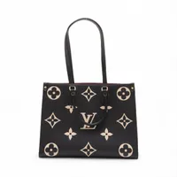 ヴィトン モノグラムアンプラント オンザゴーMM M45495 ブラック RFID反応あり