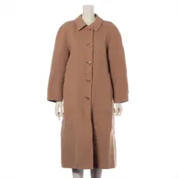 【マックスマーラ】ステンカラーコート　とろみ　ベルト　ベージュ　42 MU6422EW000019_thumb.jpg