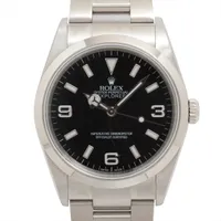 ロレックス エクスプローラーⅠ 114270 SS SS AT 黒文字盤