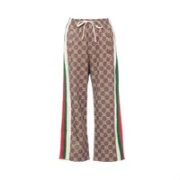 ニードルス ポリエステル トラックパンツ S メンズ レッド×パープル