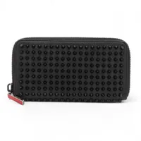 メゾンマルジェラ 4ステッチ レザー ラウンドジップウォレット