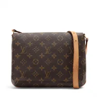 ヴィトン モノグラム ミュゼットタンゴ M51257 ブラウン