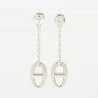 エルメス シェーヌダンクル アンシェネ ピアス(両耳用) 925 7.3g