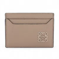 ロエベ アナグラム スクエア カードホルダー チェーン レザー カード