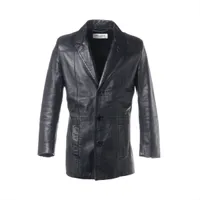 サンローランパリ 21年 ウール×レーヨン テーラードジャケット 50