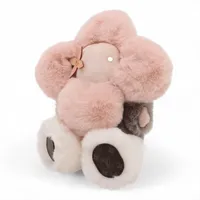 ヴィトン GI0251 ドゥドゥ・オスカー ぬいぐるみ PVC×レザー ベージュ