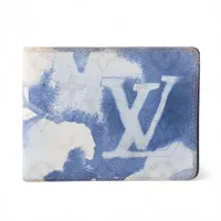 ヴィトン モノグラム ウォーターカラー ポルトフォイユ ブラザ M80465