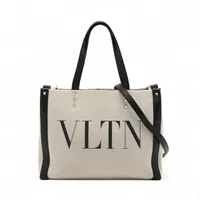 ヴァレンティノガラヴァーニ Vスリング ツイード×レザー 2WAY