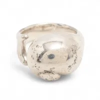 ティファニー チューリップ リング 925 3.4g シルバー A2855307｜中古