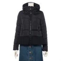 美品☆モンクレール ERIDAN カルガンラムファー ダウンコート 黒 00