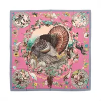 エルメス カレ90 FAUNE ET FLORE DU TEXAS TEXAS WILDLIFE テキサス