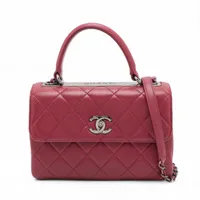 Chanel Trendy CC Lambskin 2 Way Handbag Pink 24XXXXXX A4123659