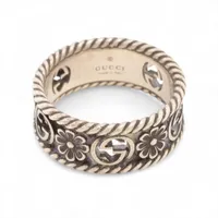 ちゃばなな 様　GUCCI グッチ リンクトゥラブ ルベライト リング　12号 グッチ GUCCI ネックレス リンク トゥ ラブ 日本限定モデル 3連 スリー