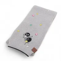 ロエベ アナグラム マフラー モヘア×ウール×ナイロン グレー A4116216