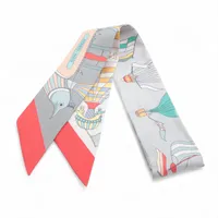 エルメス ツイリー LES FOLIES DU CIEL 大空の狂気 スカーフ シルク