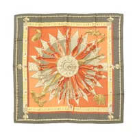 エルメス カレ90 RENCONTRE OCEANE 大西洋の出会い スカーフ シルク