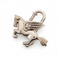 エルメス カデナ ペガサス チャーム GP シルバー A4124997｜中古