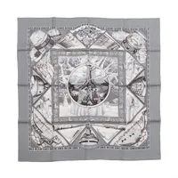 エルメス カレ90 Au Son du Tam Tam タムタムの音に合わせて スカーフ