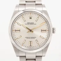 ロレックス オイスターパーペチュアル41 124300 SS SS AT シルバー文字盤