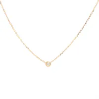 カルティエ ダムール XS ダイヤ ネックレス 750(YG) 2.1g A4126205