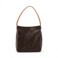 ヴィトン モノグラム ルーピングGM M51145 ブラウン