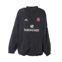 バレンシアガ 23年 ポリエステル ジャケット S ユニセックス ブラック