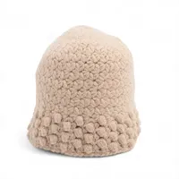 エルメス Hロゴ ニットキャップ カシミヤ オレンジ A2553175｜中古