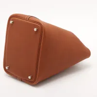Hermès Picotin Lock 18 PM Barenia Faubourg Fauve Silver Metal