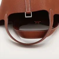 Hermès Picotin Lock 18 PM Barenia Faubourg Fauve Silver Metal